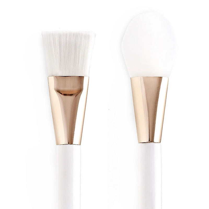 Dual-Sided Silicone Face Mask and Makeup Brush