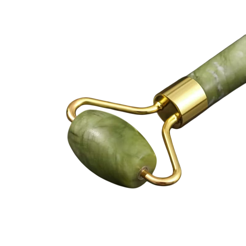 Jade Facial Roller and Gua Sha Set